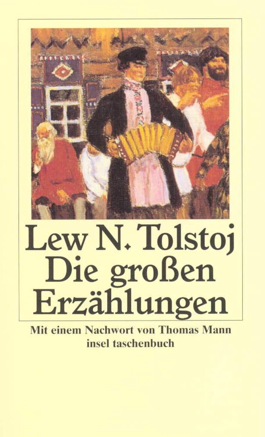 Cover: 9783458317180 | Die großen Erzählungen | Leo N. Tolstoi | Taschenbuch | 336 S. | 1973