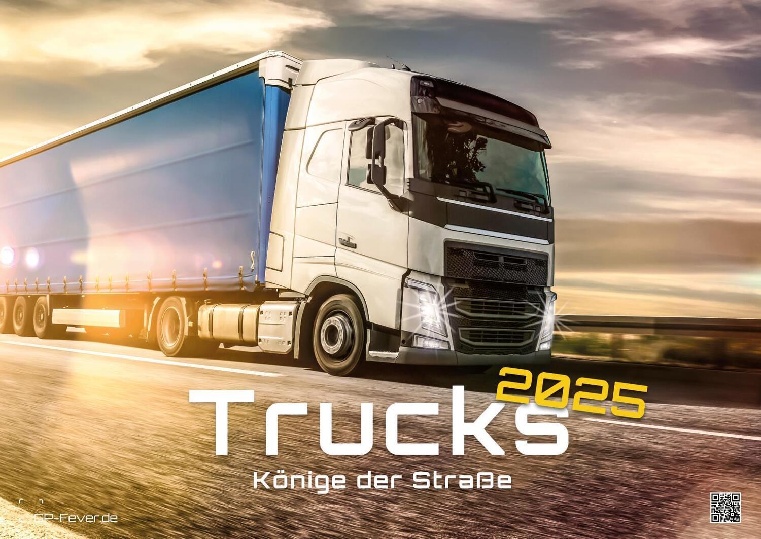 Cover: 9783986734107 | Trucks - Könige der Straße - LKW - 2025 - Kalender DIN A2 | de | 2025