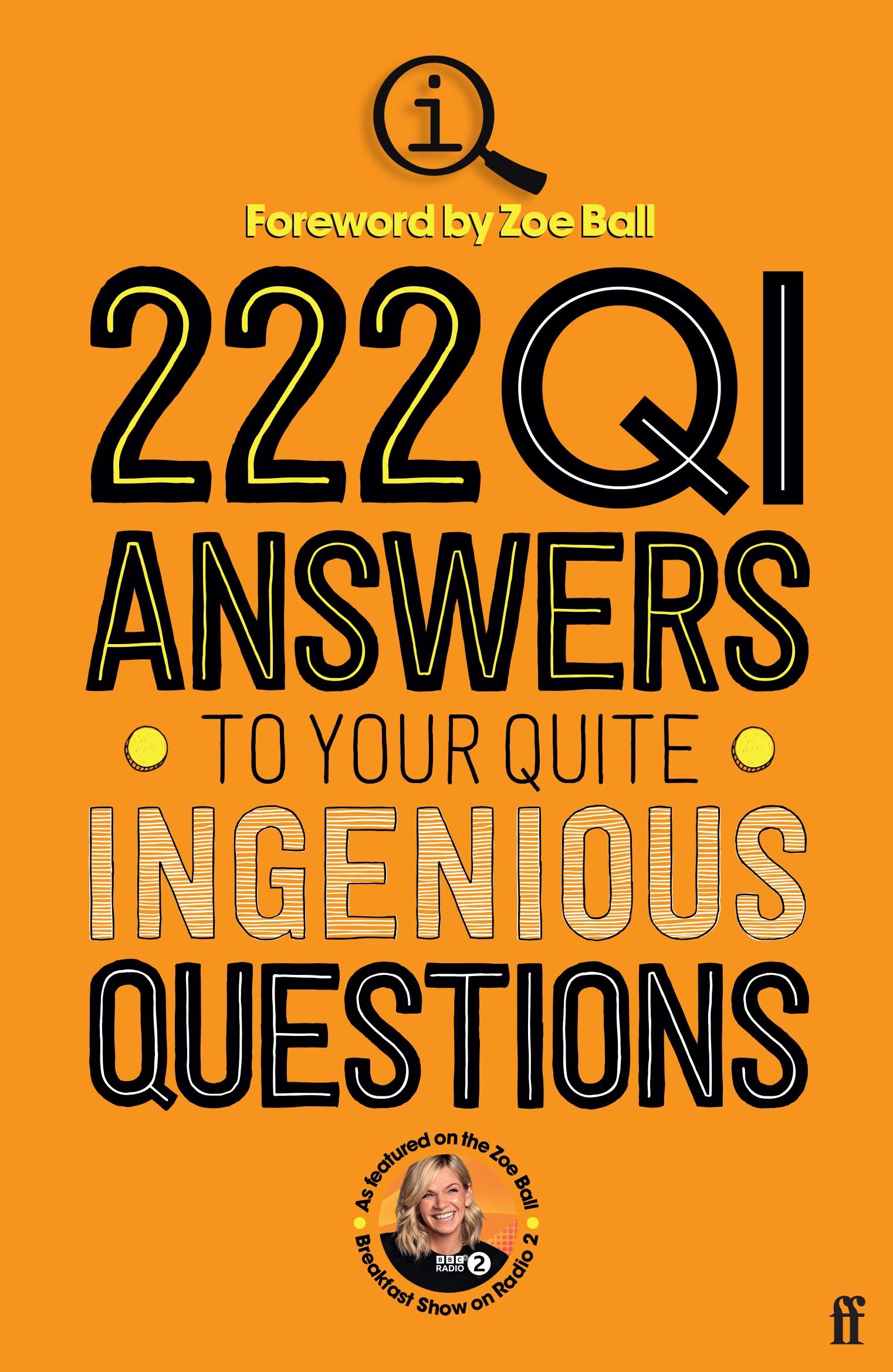 Cover: 9780571373307 | 222 Qi Answers to Your Quite Ingenious Questions | Qi Elves | Buch