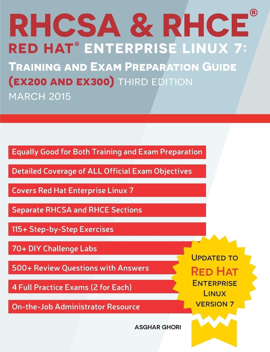 Cover: 9781495148200 | RHCSA &amp; RHCE Red Hat Enterprise Linux 7 | Asghar Ghori | Taschenbuch