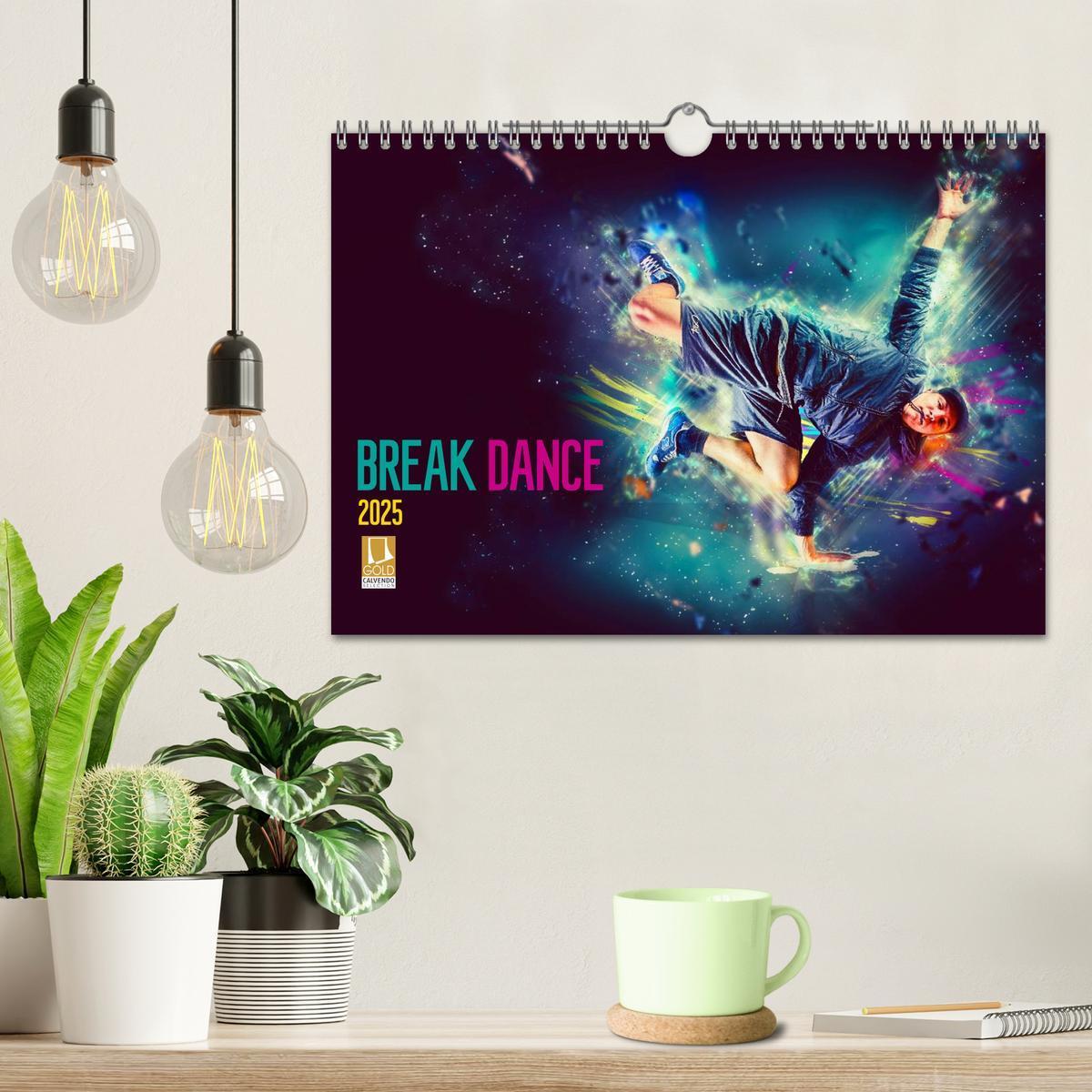 Bild: 9783435607570 | Break Dance (Wandkalender 2025 DIN A4 quer), CALVENDO Monatskalender