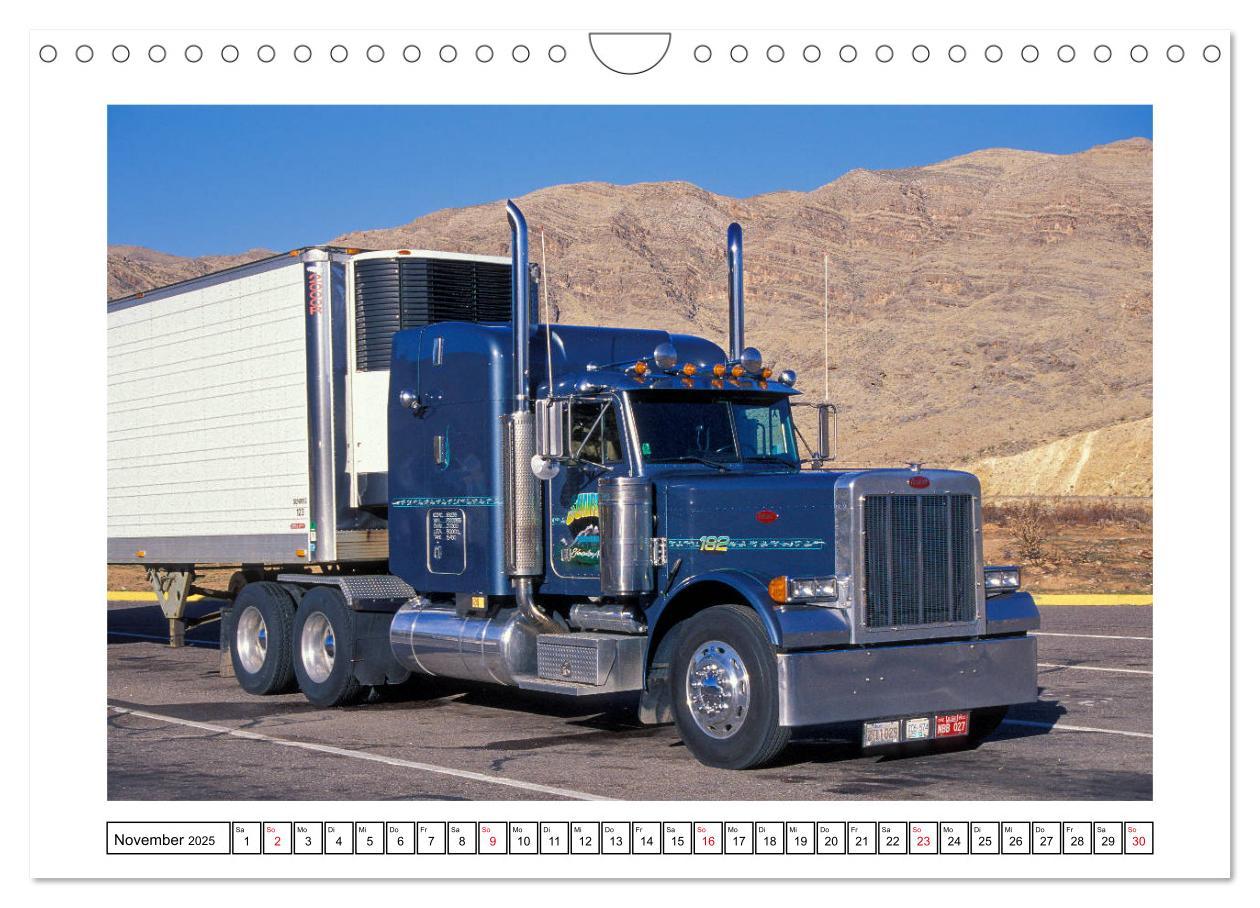 Bild: 9783435207268 | US-Trucks - Auf Achse in Amerika (Wandkalender 2025 DIN A4 quer),...