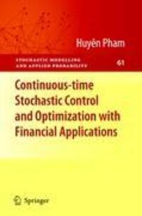 Cover: 9783642100444 | Continuous-time Stochastic Control and Optimization with Financial...