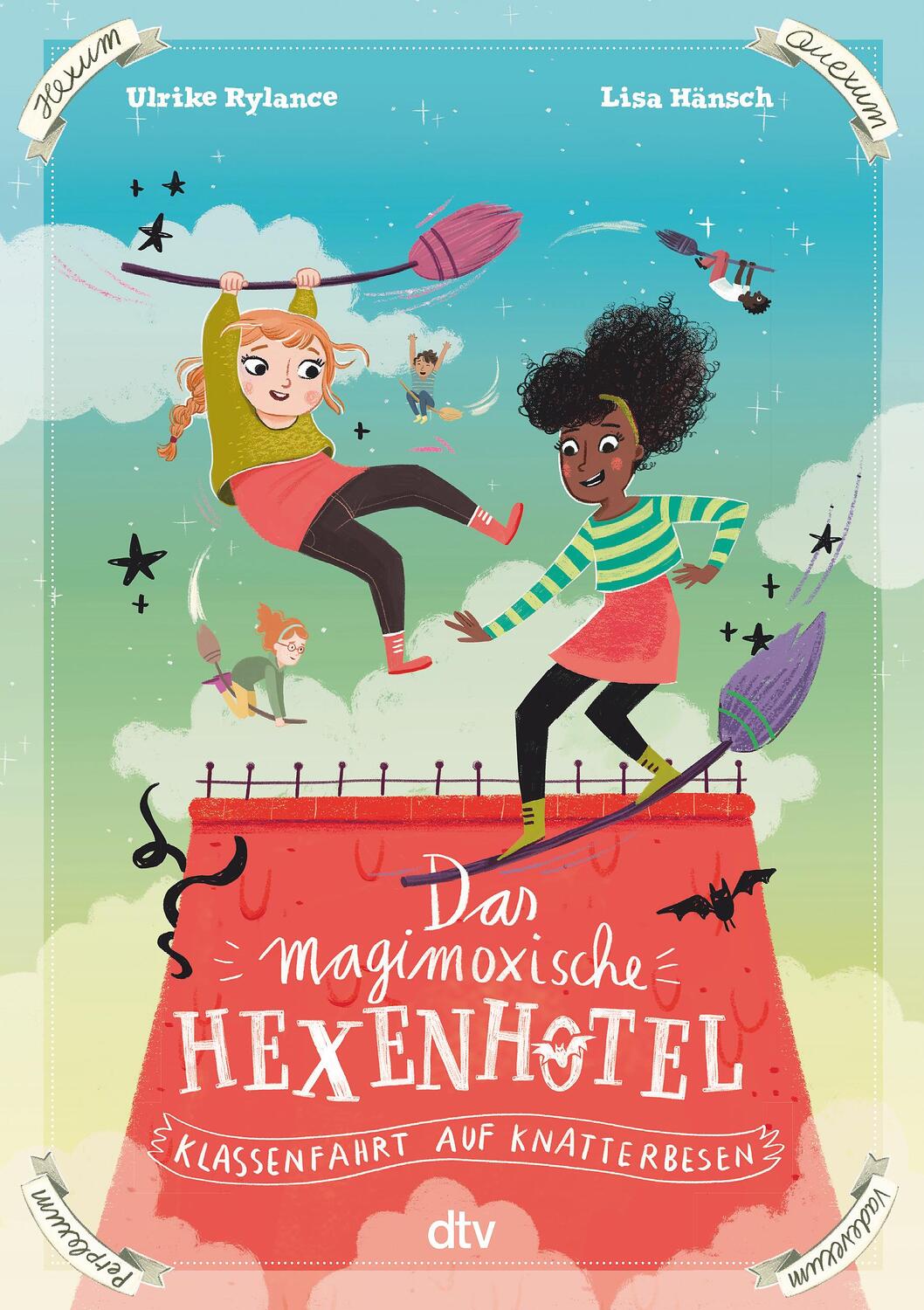 Cover: 9783423763844 | Das magimoxische Hexenhotel - Klassenfahrt auf Knatterbesen | Rylance