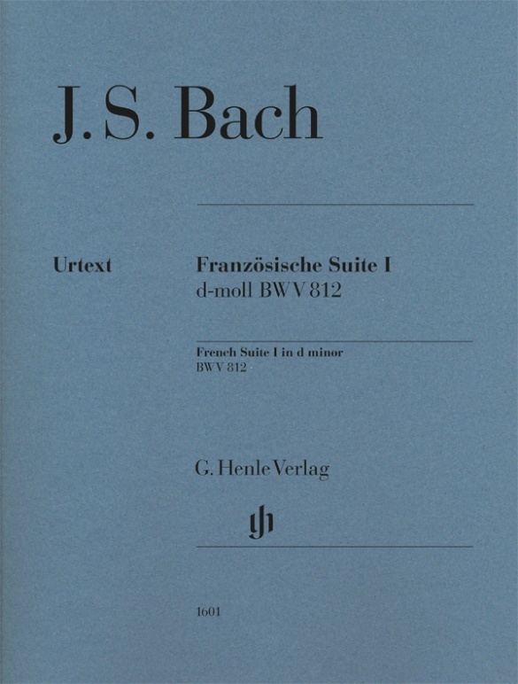 Cover: 9790201816012 | Johann Sebastian Bach - Französische Suite I d-moll BWV 812 | Buch