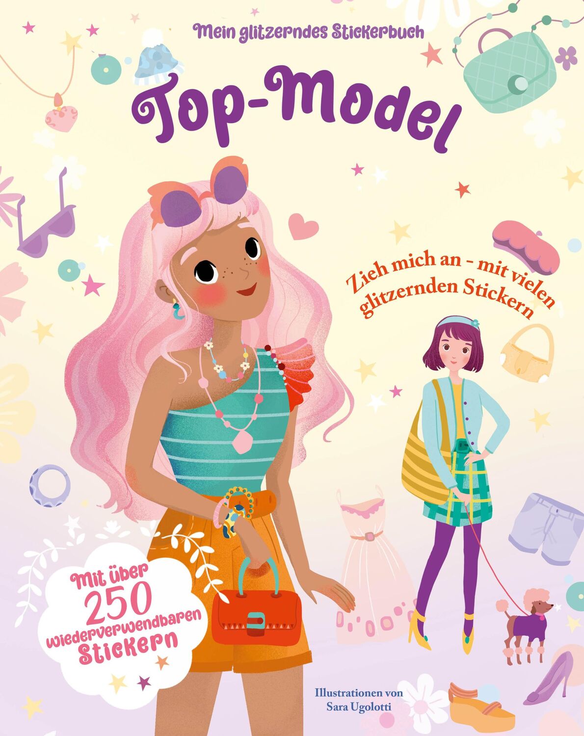 Cover: 9788863126594 | Top-Model (Mein glitzerndes Stickerbuch) | Star White | Taschenbuch