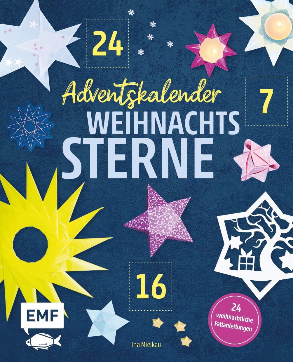 Cover: 9783745916027 | Adventskalender Weihnachtssterne | Ina Mielkau | Buch | 112 S. | 2023