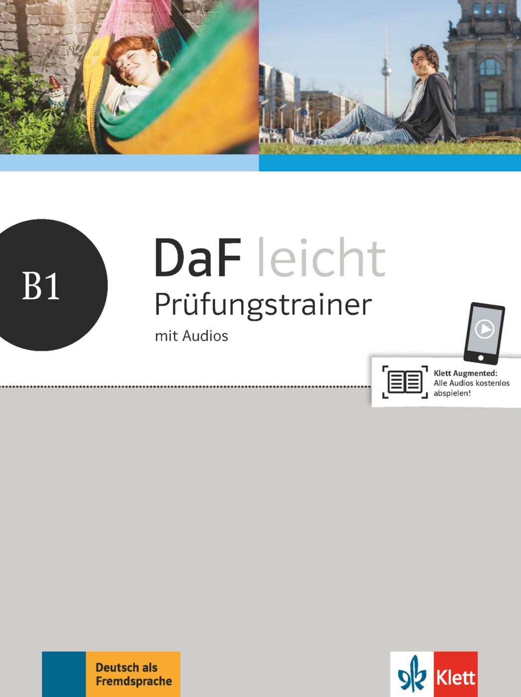 Cover: 9783126762724 | DaF leicht B1. Prüfungstrainer mit Audios | Birgit Braun (u. a.)