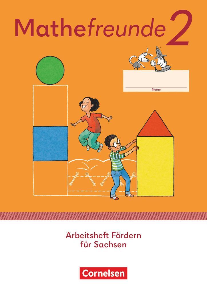 Cover: 9783464811375 | Mathefreunde 2. Schuljahr - Sachsen - Arbeitsheft Fördern | Buch