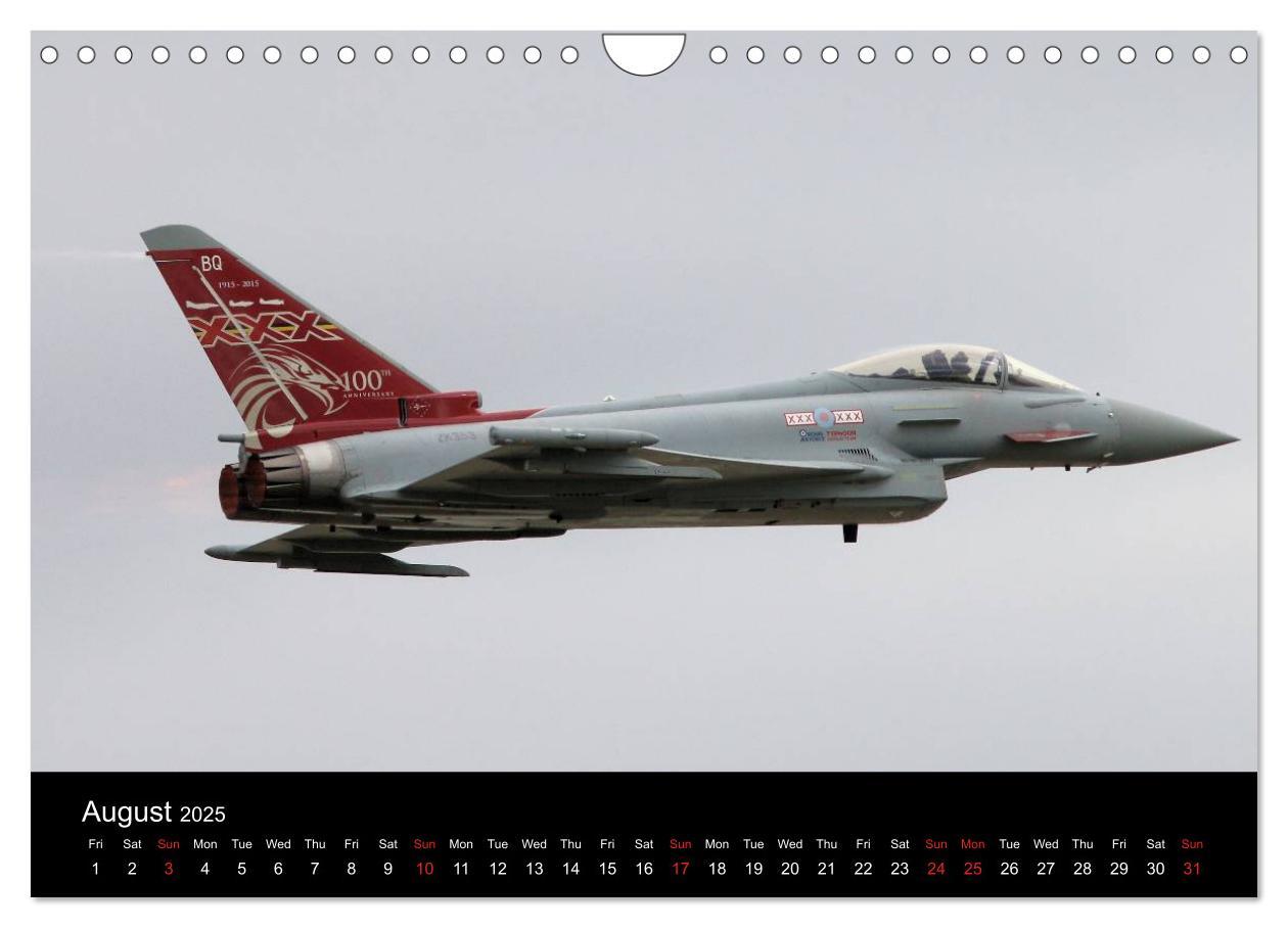 Bild: 9781325954308 | The Mighty Eurofighter Typhoon (Wall Calendar 2025 DIN A4...