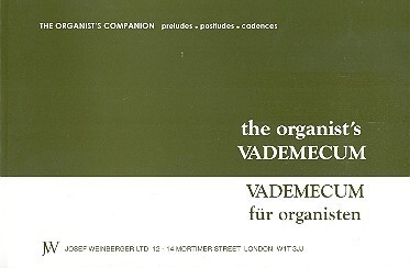 Cover: 9790570051472 | Organist's Vademecum | Louis Drite | Buch | EAN 9790570051472