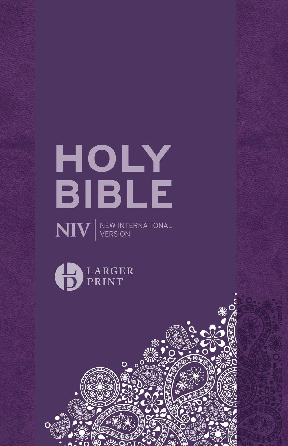 Cover: 9781399809610 | NIV Larger Print Personal Purple Soft-Tone Bible | Version | Buch