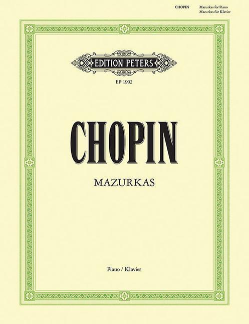 Cover: 9790014008345 | Mazurkas for Piano | Taschenbuch | Edition Peters | 162 S. | Englisch
