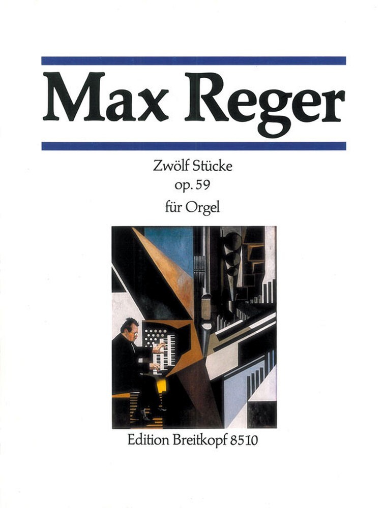 Cover: 9790004178034 | 12 Stucke Opus 59 | Max Reger | Breitkopf Urtext Edition | Buch
