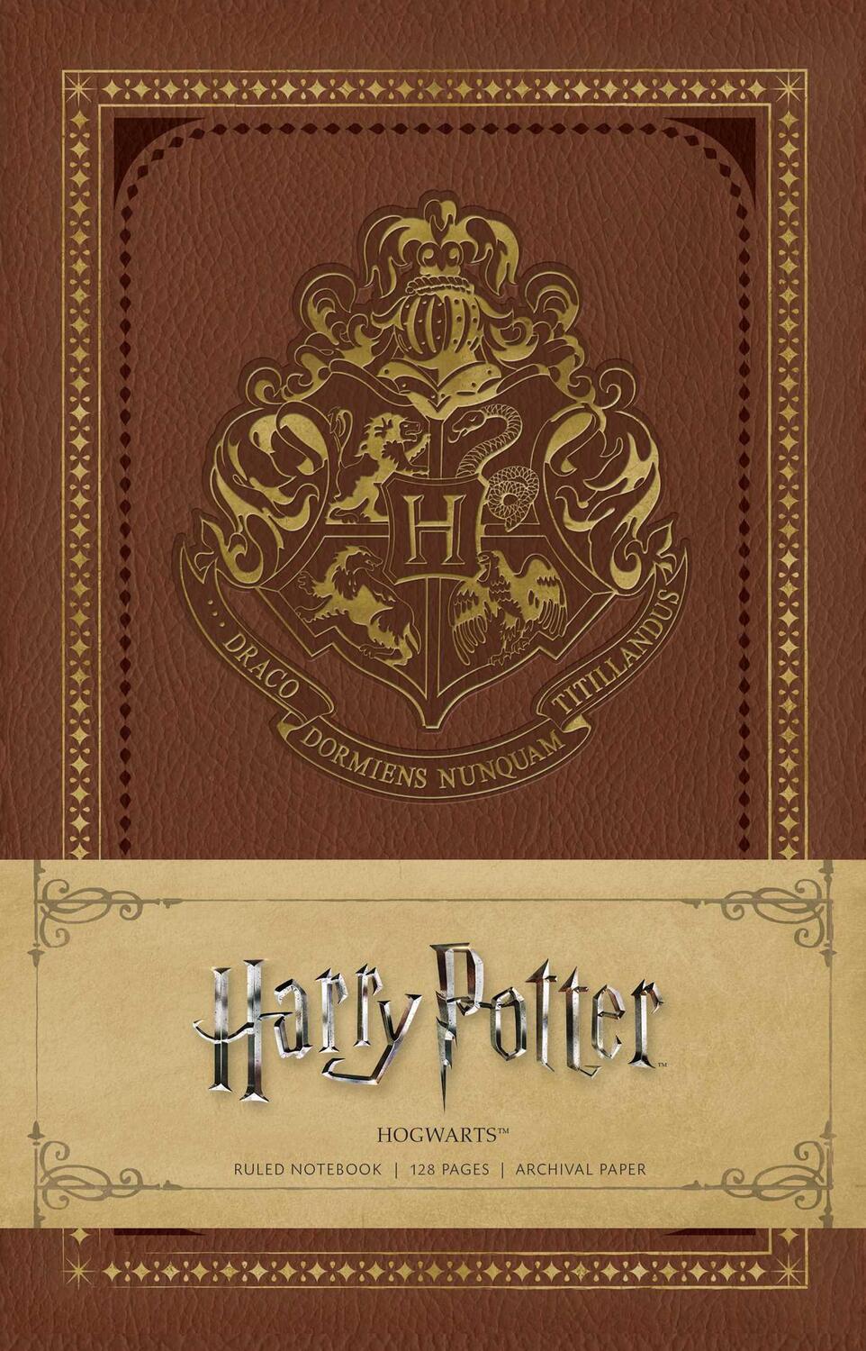 Cover: 9781683832850 | Harry Potter: Hogwarts Ruled Notebook | Insight Editions | Taschenbuch