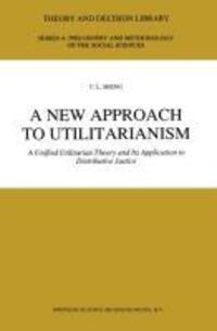 Cover: 9789401054089 | A New Approach to Utilitarianism | C. L. Sheng | Taschenbuch | xvi