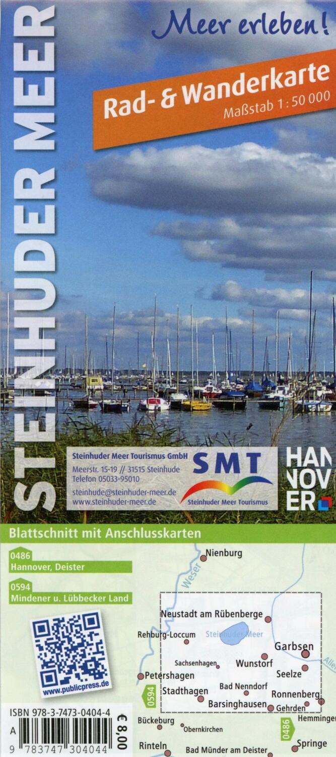 Bild: 9783747304044 | Steinhuder Meer | (Land-)Karte | Rad- und Wanderkarte | Deutsch | 2019