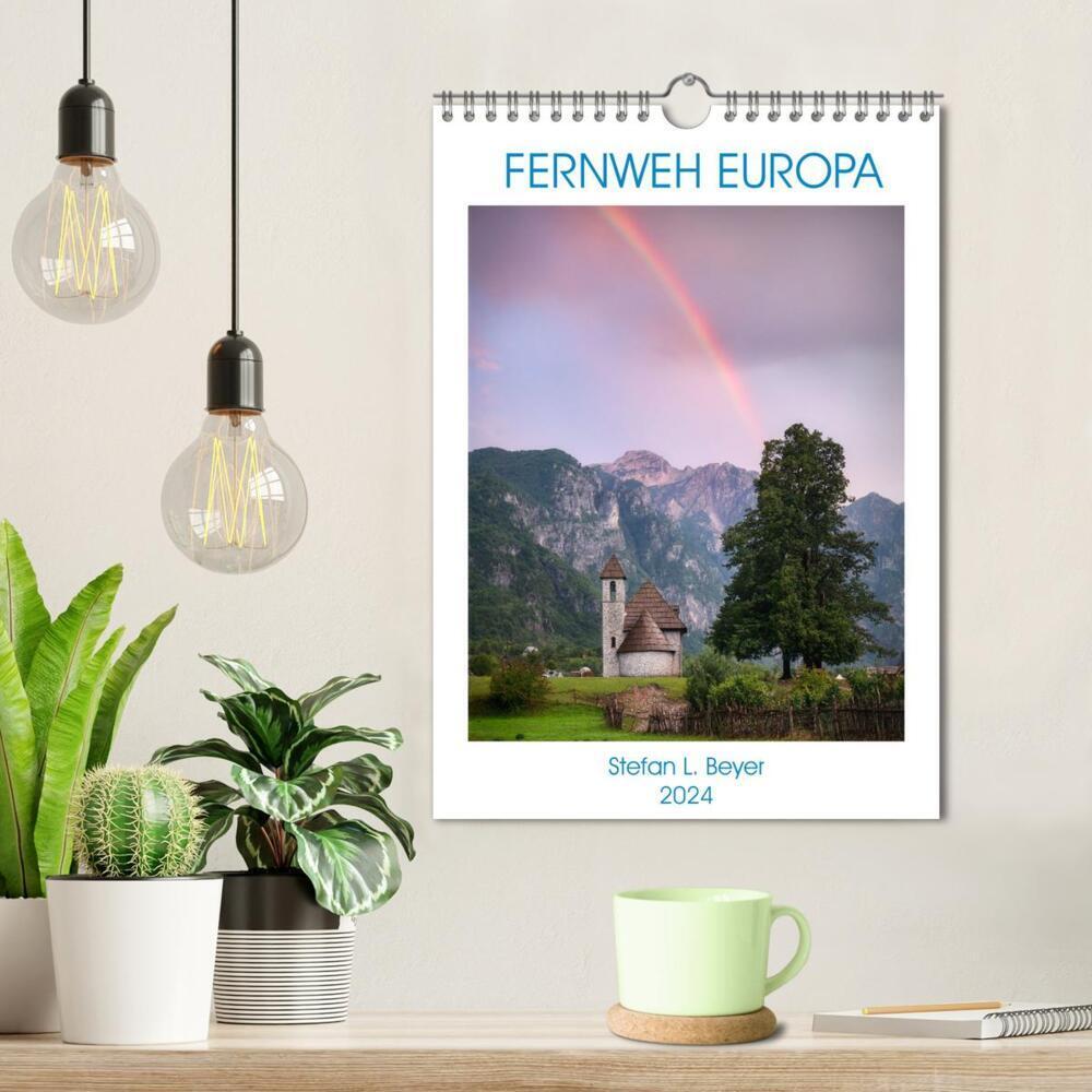 Bild: 9783675938175 | Fernweh Europa (Wandkalender 2024 DIN A4 hoch), CALVENDO...