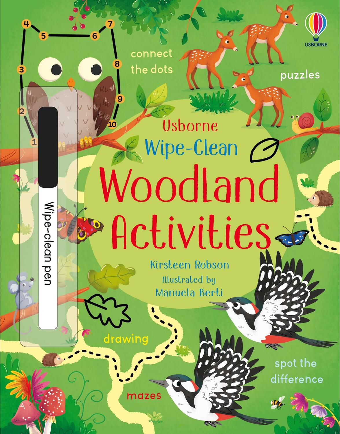 Cover: 9781474968591 | Wipe-Clean Woodland Activities | Kirsteen Robson | Taschenbuch | 2022