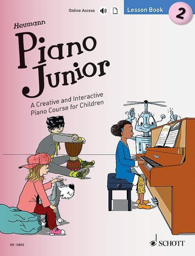 Cover: 9790220136375 | Piano Junior - Lesson Book 2 | Piano Junior | Buch + Online-Audio