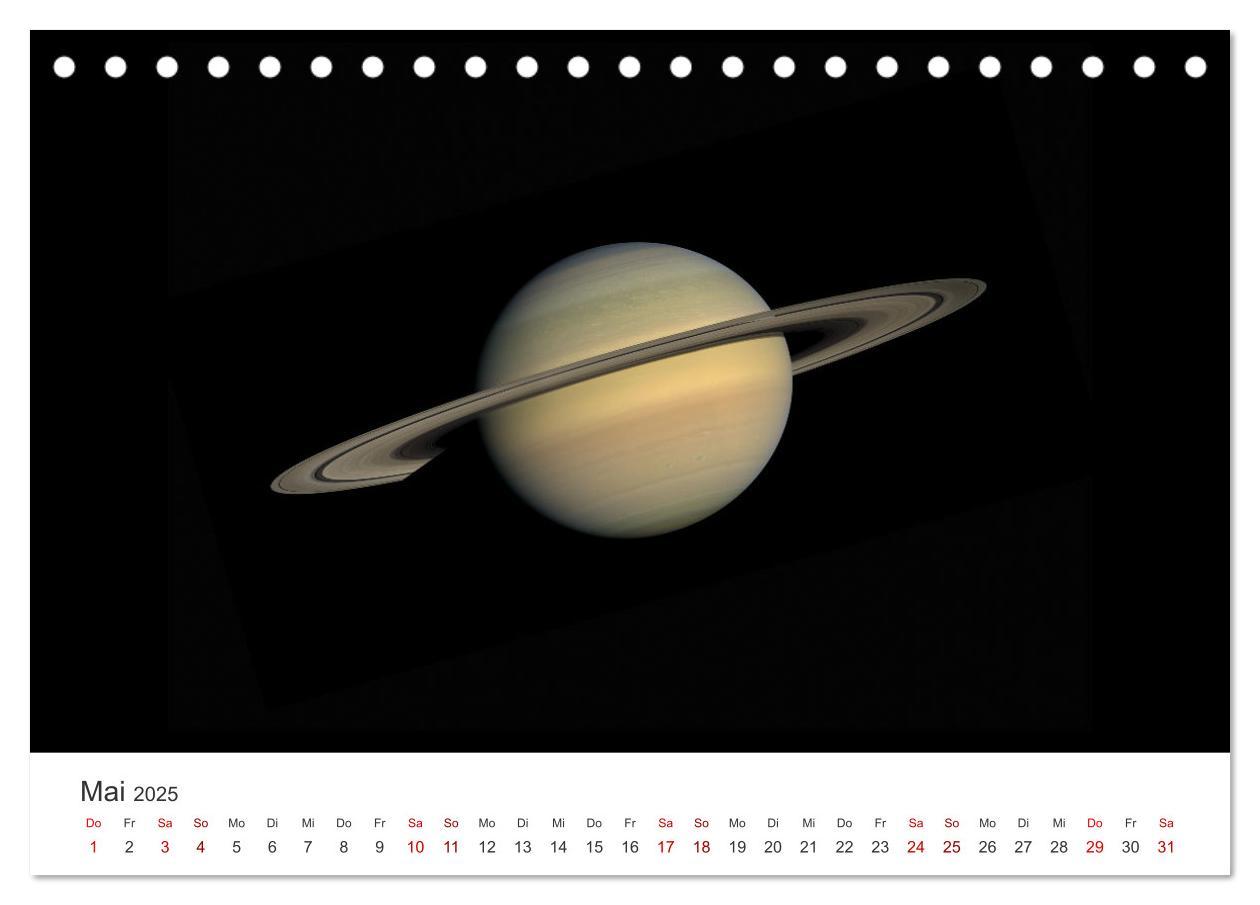 Bild: 9783457182758 | Planeten - Eine spektakuläre Reise ins All. (Tischkalender 2025 DIN...