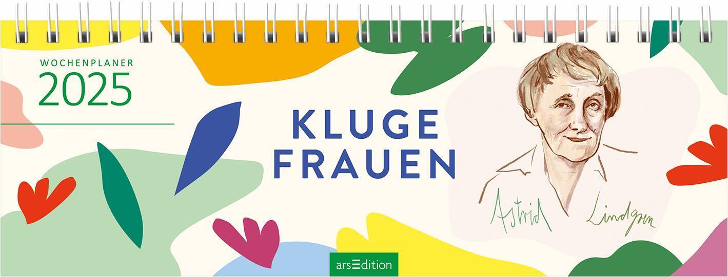 Cover: 4014489132981 | Tischkalender Kluge Frauen 2025 | Kalender | 128 S. | Deutsch | 2025