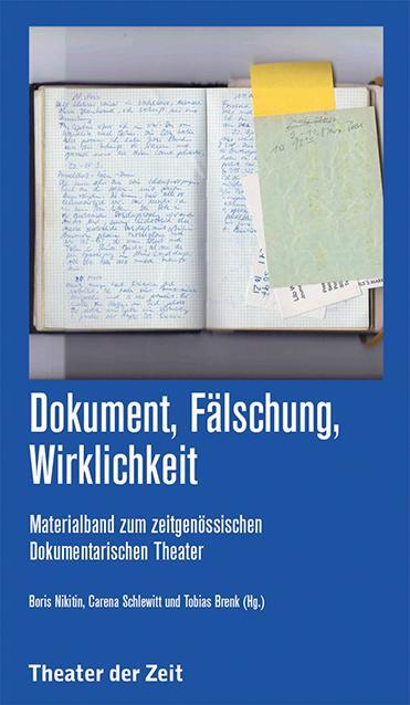Cover: 9783943881844 | Dokument, Fälschung, Wirklichkeit | Boris Nikitin (u. a.) | Buch