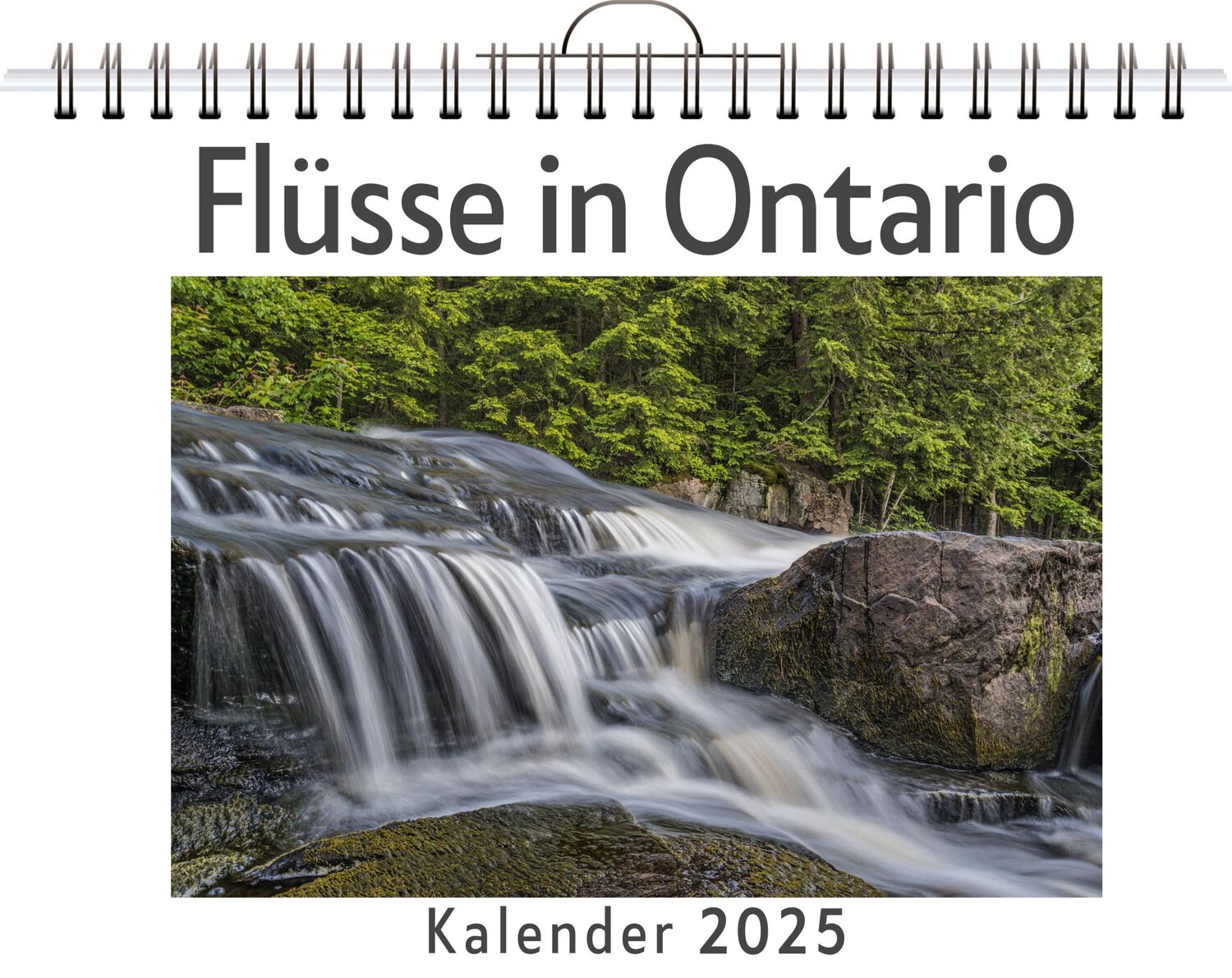 Cover: 9783759124920 | Flüsse in Ontario | Clara Braun | Kalender | Kalender | 14 S.