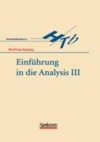 Cover: 9783827404916 | Einführung in die Analysis III | Winfried Kaballo | Taschenbuch | x