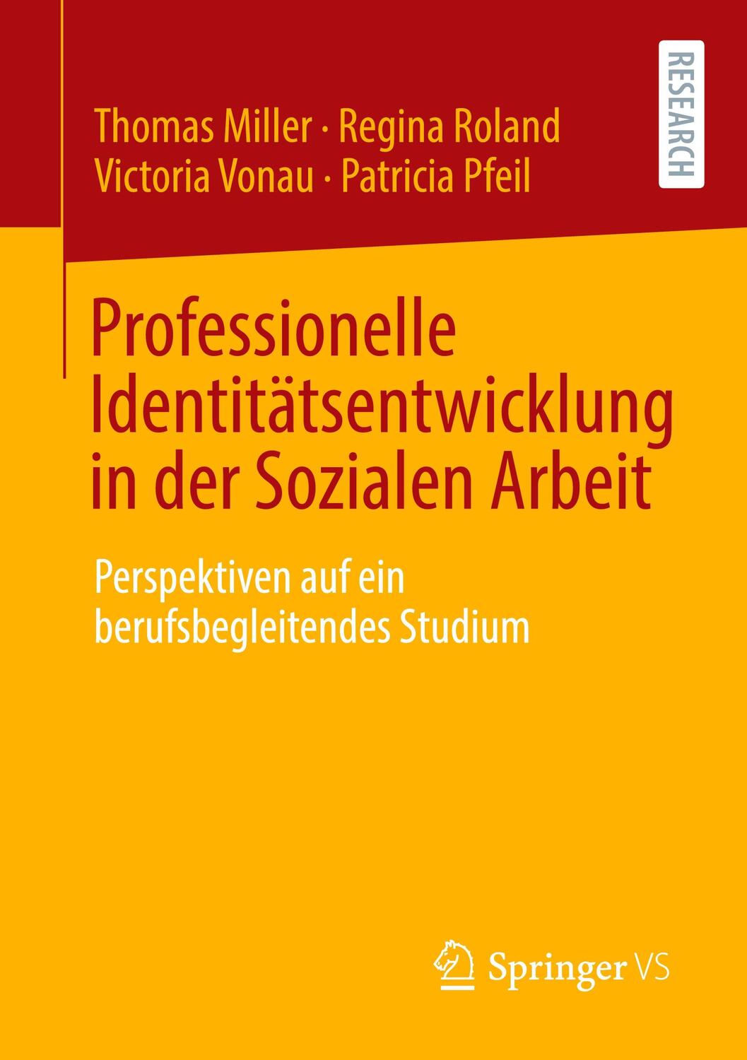 Cover: 9783658325763 | Professionelle Identitätsentwicklung in der Sozialen Arbeit | Buch
