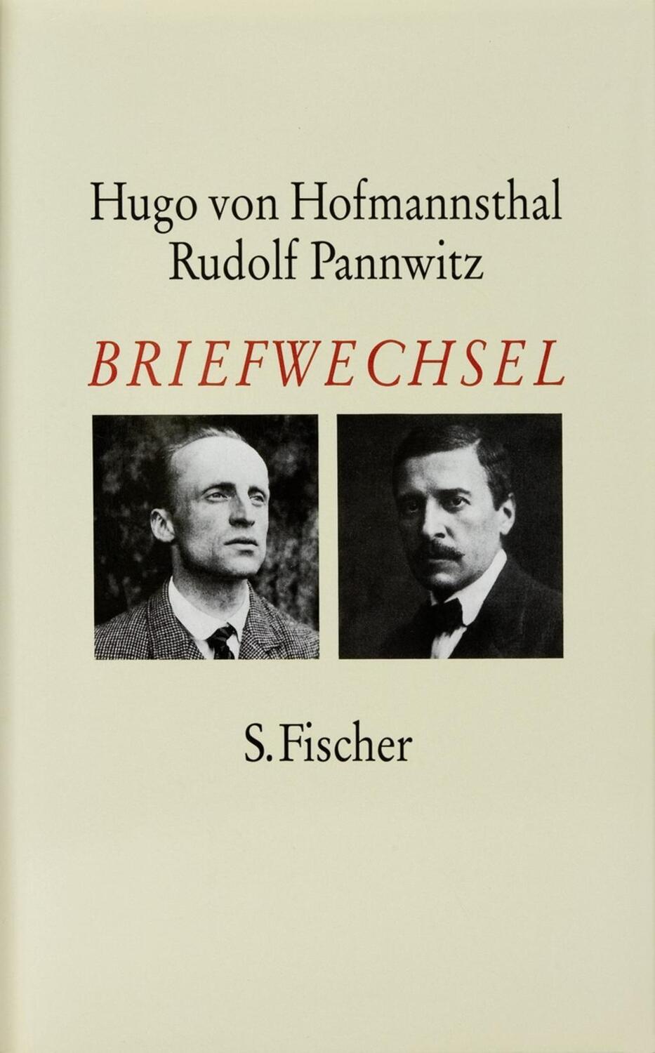 Cover: 9783100315533 | Briefwechsel 1907-1926 | Hugo von/Pannwitz, Rudolf Hofmannsthal | Buch