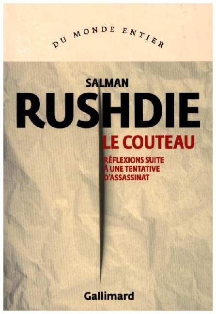 Cover: 9782073033987 | Le Couteau | Salman Rushdie | Buch | Französisch | Gallimard