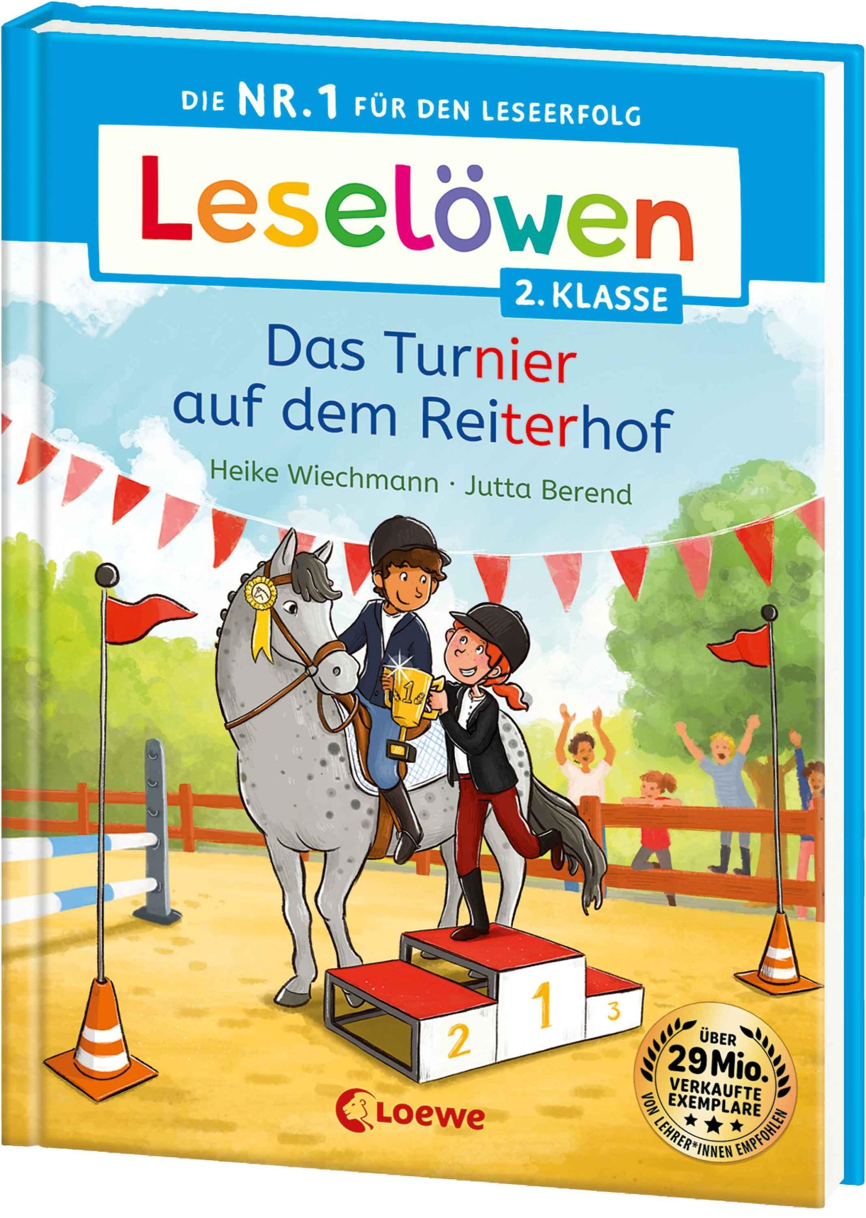 Cover: 9783743217904 | Leselöwen 2. Klasse - Das Turnier auf dem Reiterhof | Heike Wiechmann