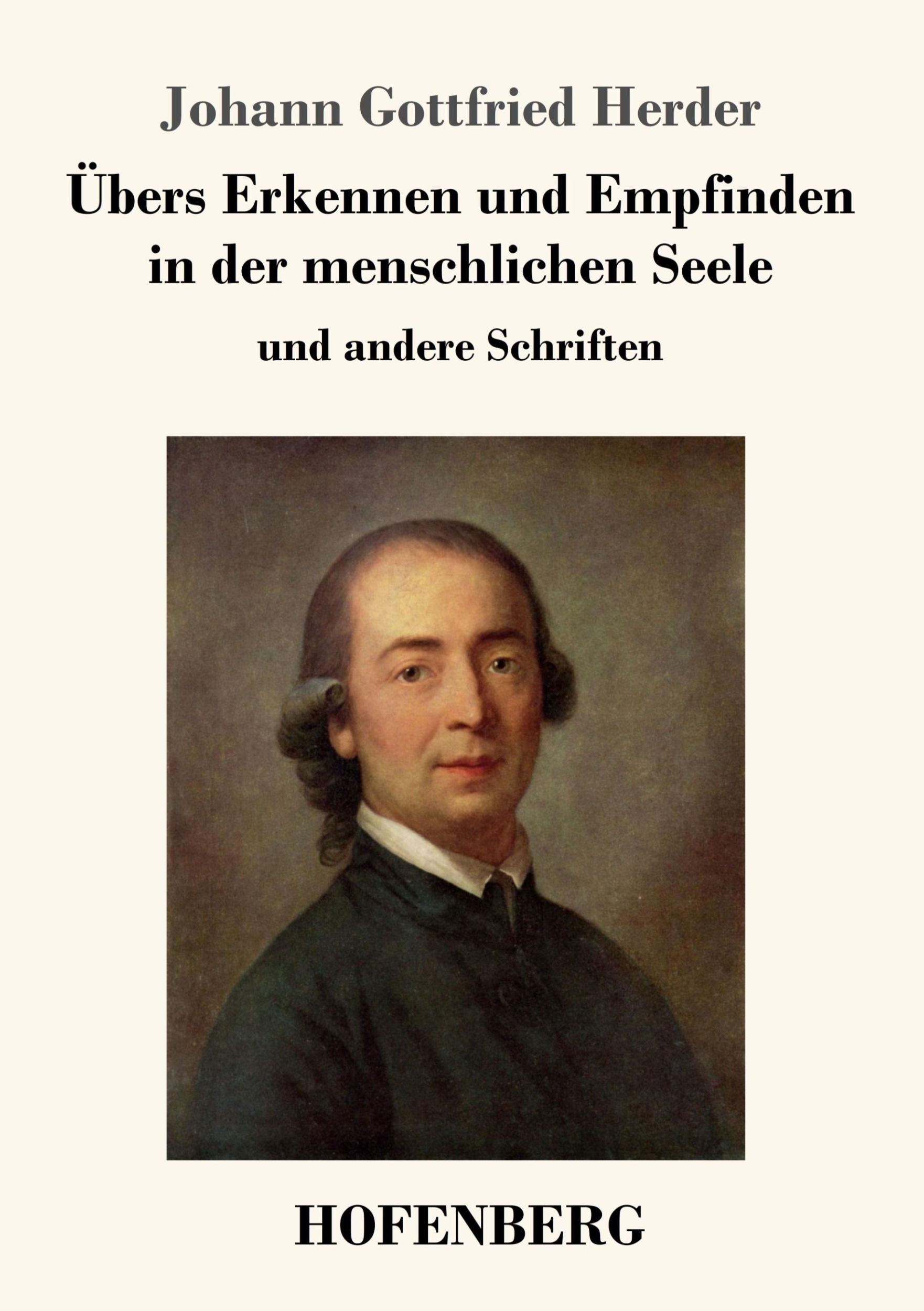 Cover: 9783743735101 | Übers Erkennen und Empfinden in der menschlichen Seele | Herder | Buch