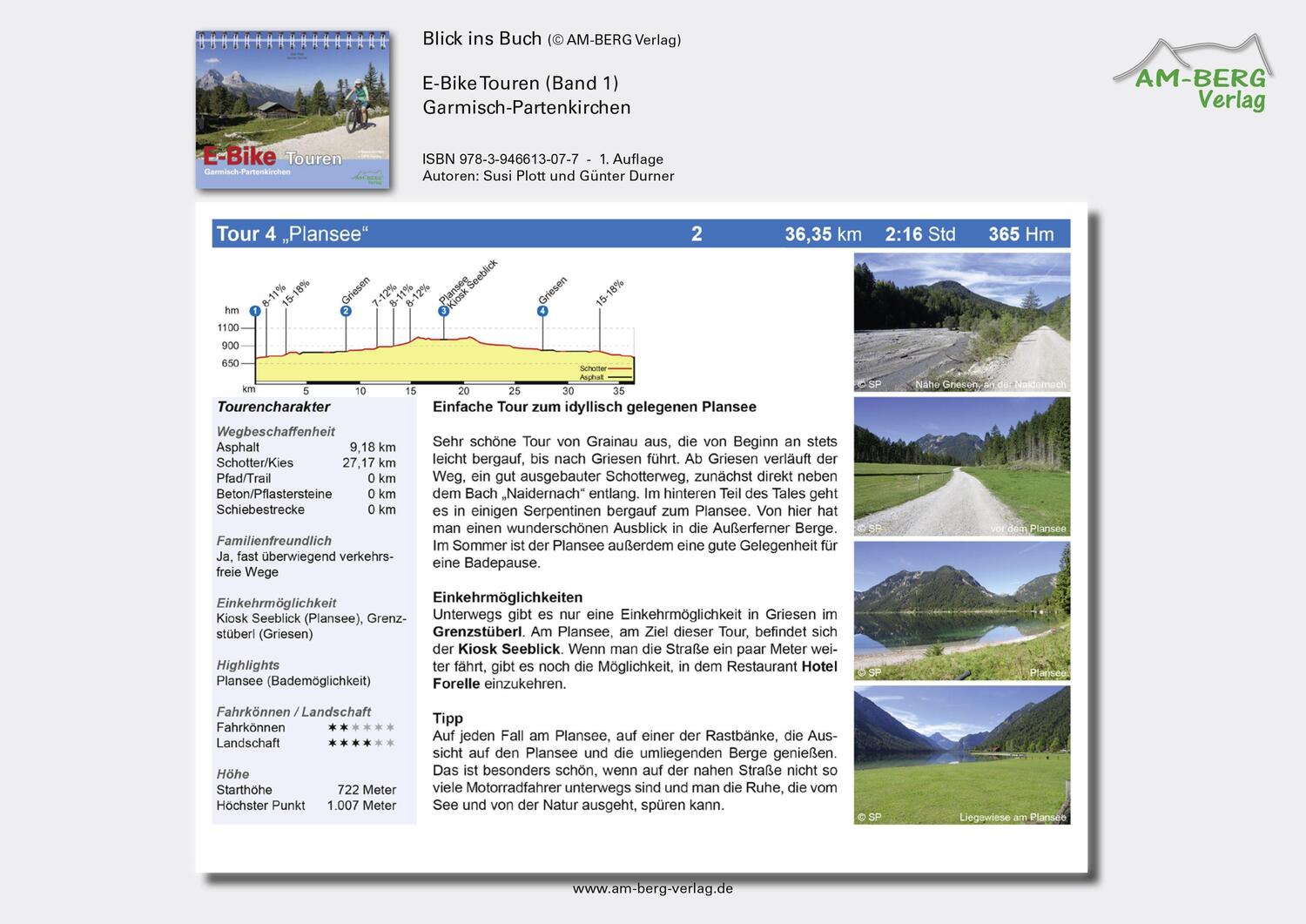 Bild: 9783946613077 | E-Bike Touren Garmisch-Partenkirchen Band 1 | Mit CD | Plott (u. a.)