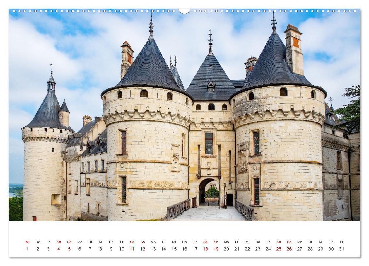 Bild: 9783383826559 | Schlösser der Loire (Wandkalender 2025 DIN A2 quer), CALVENDO...