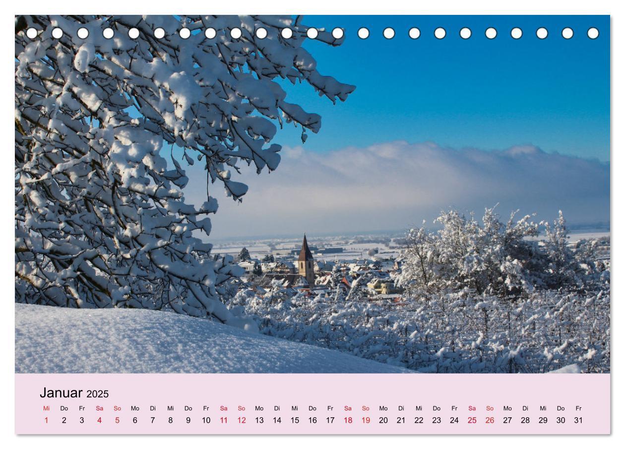 Bild: 9783383794254 | Augenblicke im Kaiserstuhl (Tischkalender 2025 DIN A5 quer),...