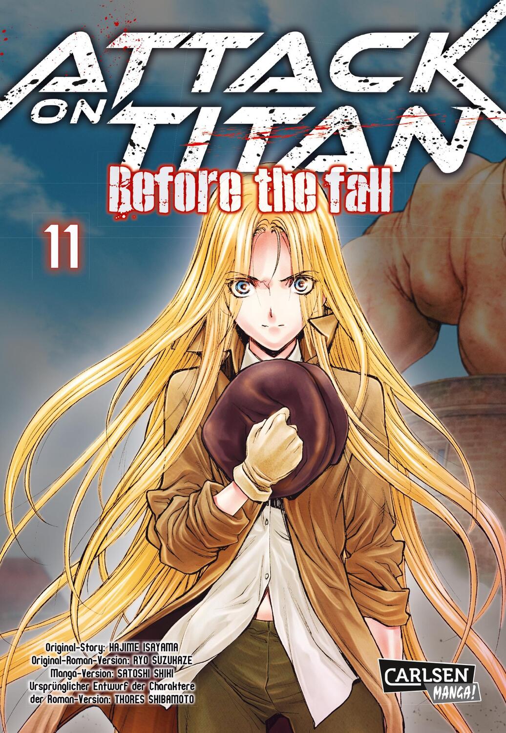 Cover: 9783551745293 | Attack on Titan - Before the Fall 11 | Hajime Isayama (u. a.) | Buch