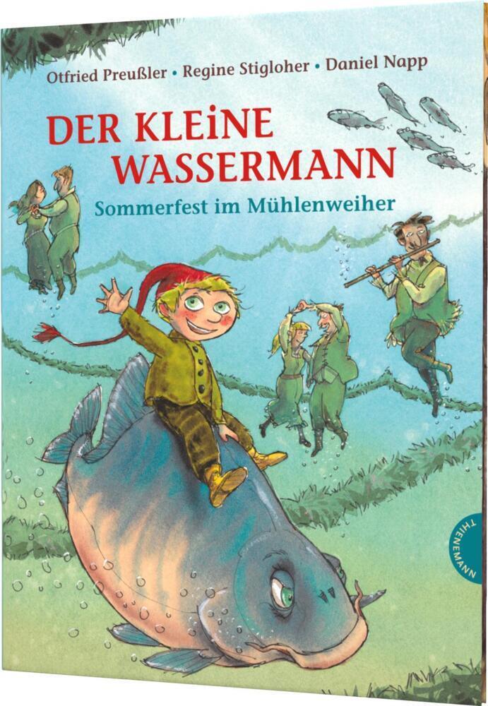 Cover: 9783522437462 | Der kleine Wassermann, Sommerfest im Mühlenweiher | Bilderbuch ab 4