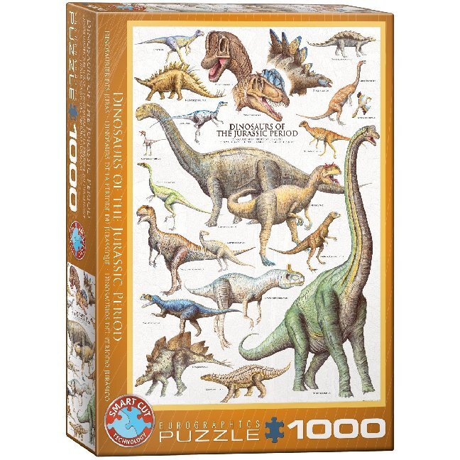 Cover: 628136600996 | Dinosaurier des Jura (Puzzle) | Spiel | In Spielebox | 2020