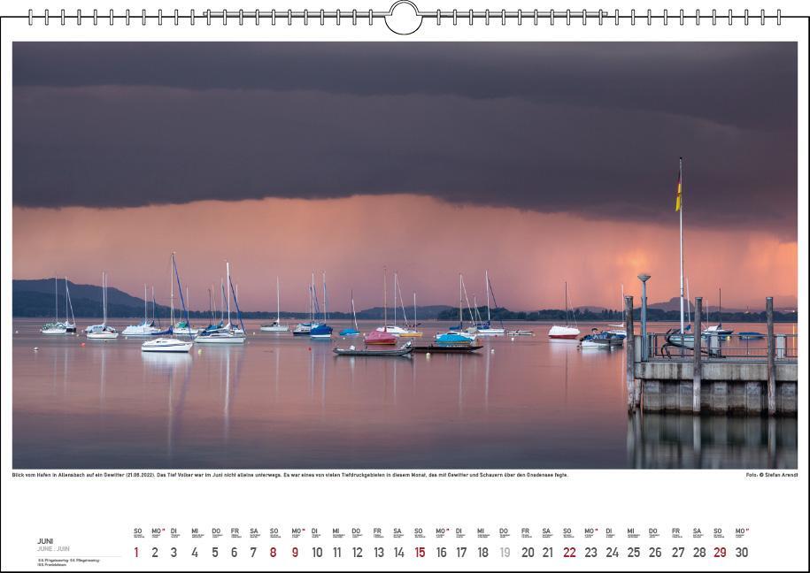 Bild: 9783861924067 | Wetterstimmungen am Bodensee 2025 | Stefan Arendt | Kalender | 13 S.