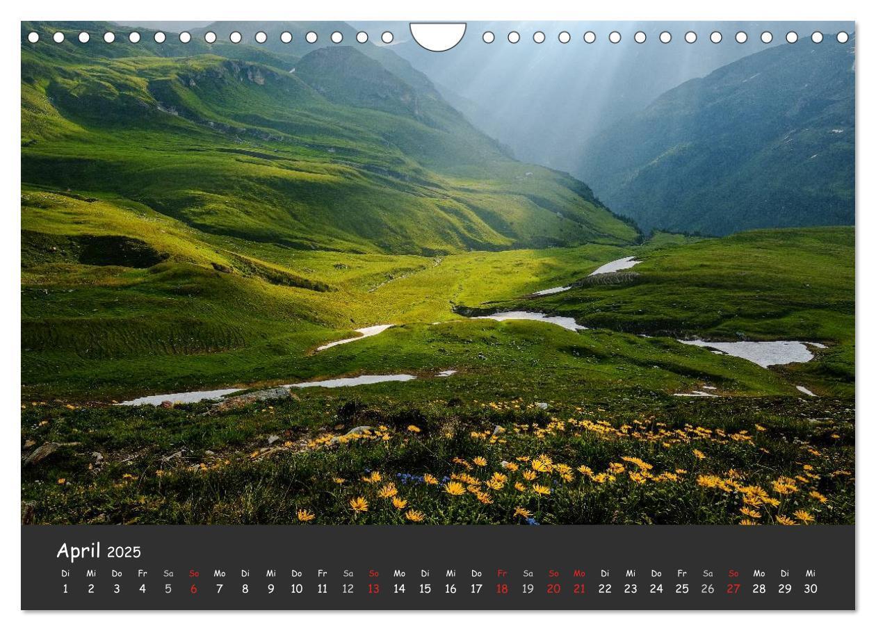 Bild: 9783435794713 | Am Großglockner (Wandkalender 2025 DIN A4 quer), CALVENDO...