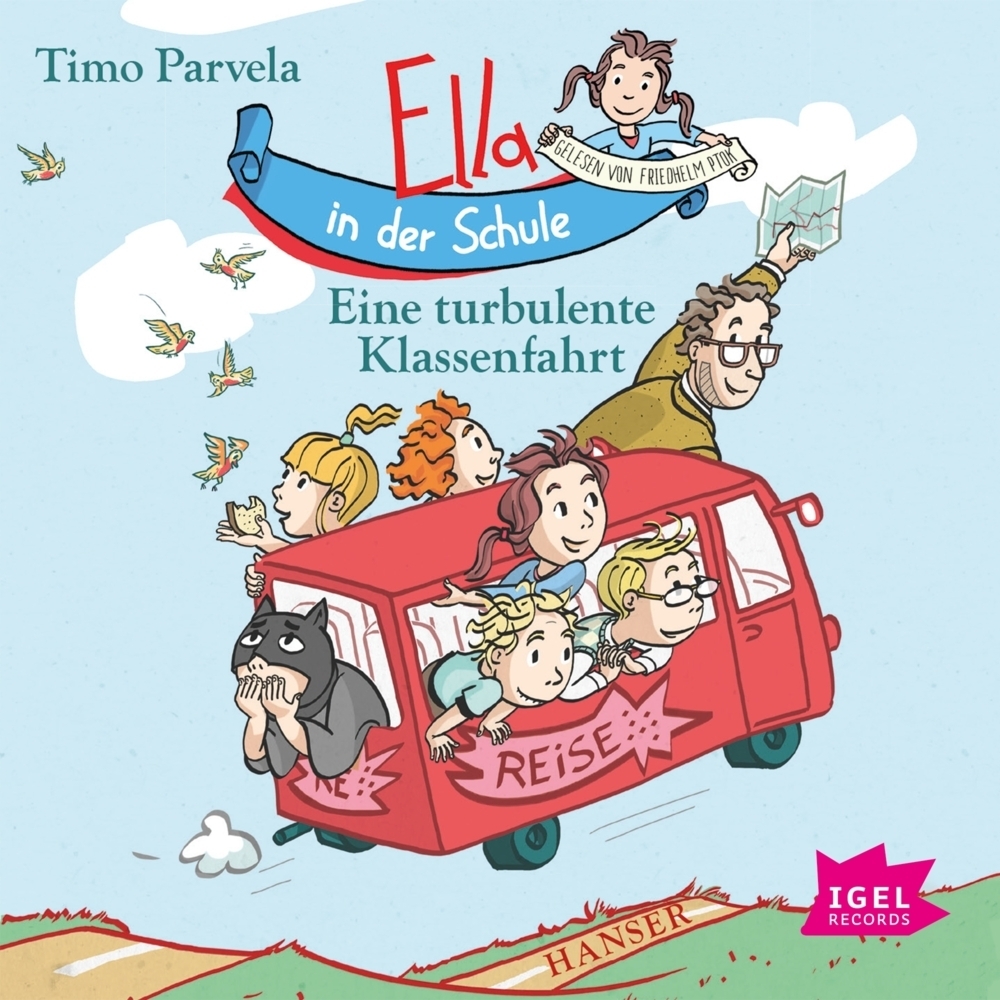 Cover: 9783731312703 | Ella in der Schule. Eine turbulente Klassenfahrt, 1 Audio-CD | Parvela