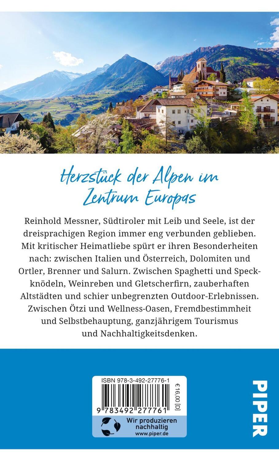 Rückseite: 9783492277761 | Gebrauchsanweisung für Südtirol | Aktualisierte Neuausgabe 2023 | Buch