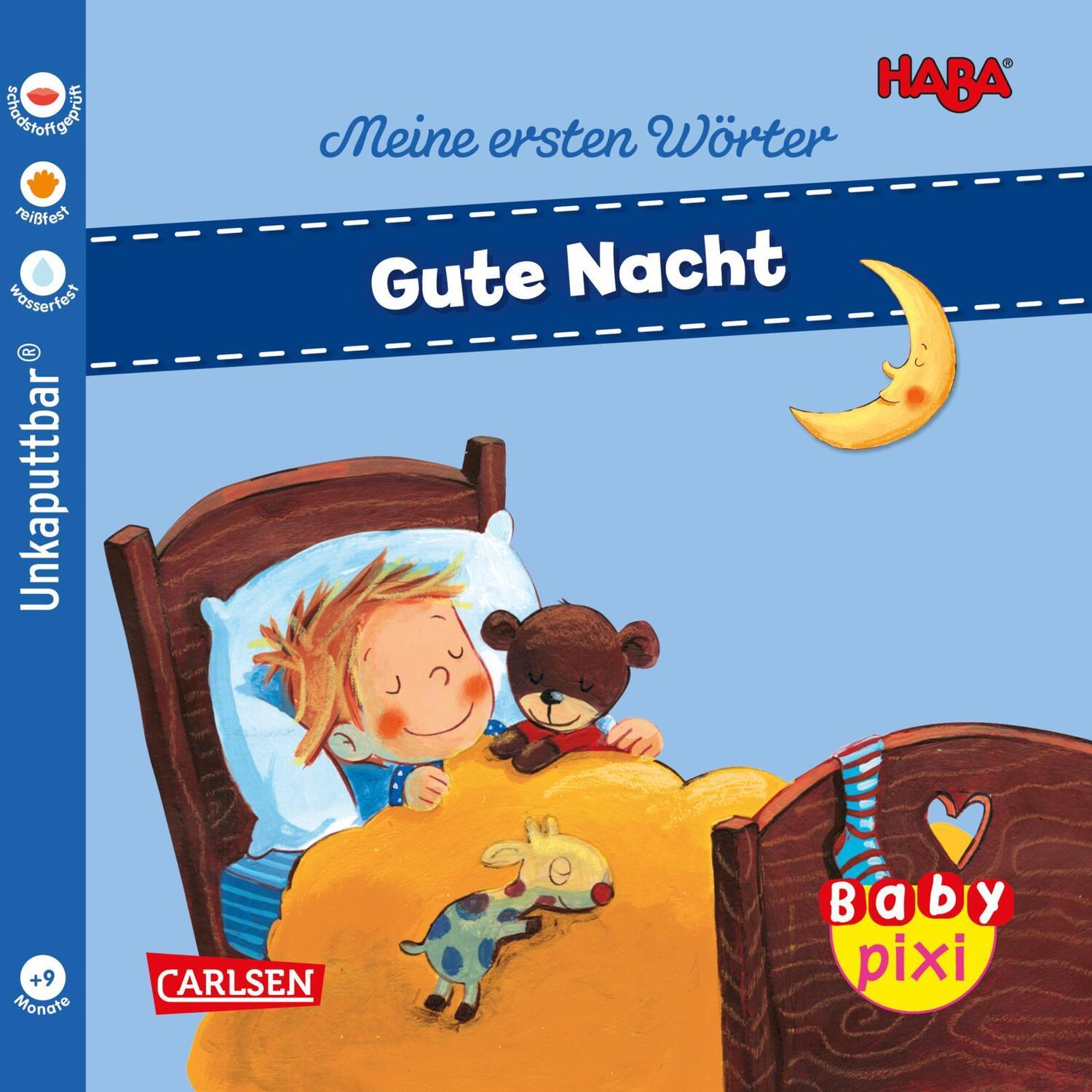 Cover: 9783551053084 | Baby Pixi (unkaputtbar) 88: VE 5 HABA Erste Wörter: Gute Nacht (5...