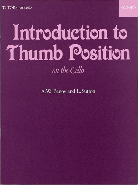 Cover: 9780193554672 | Introduction To Thumb Position | Benoy-Sutton | Buch | Englisch