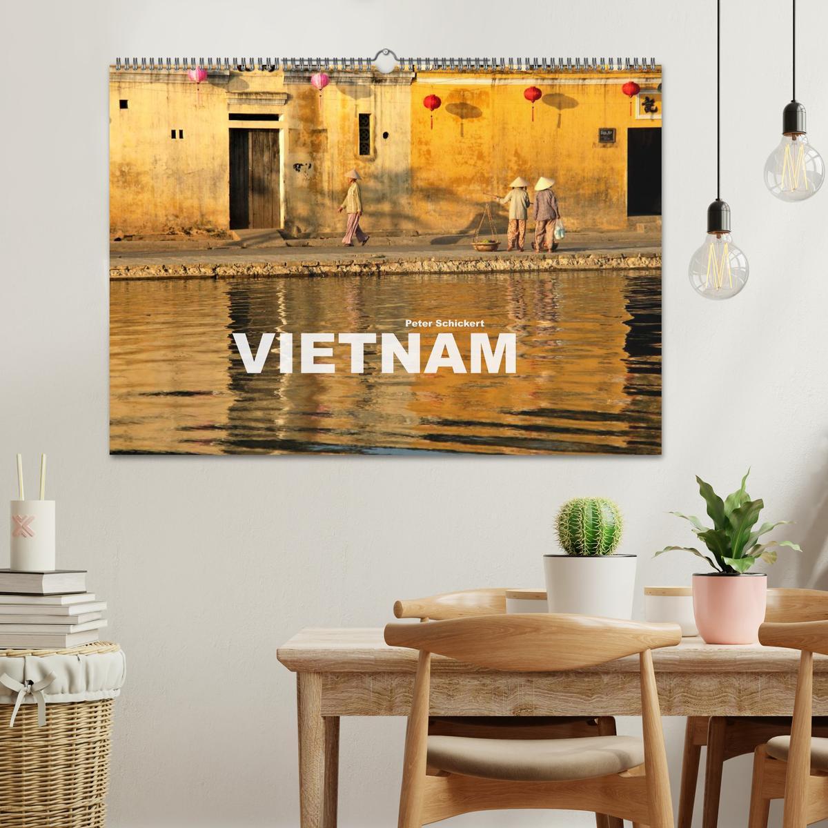 Bild: 9783435785896 | Vietnam (Wandkalender 2025 DIN A2 quer), CALVENDO Monatskalender