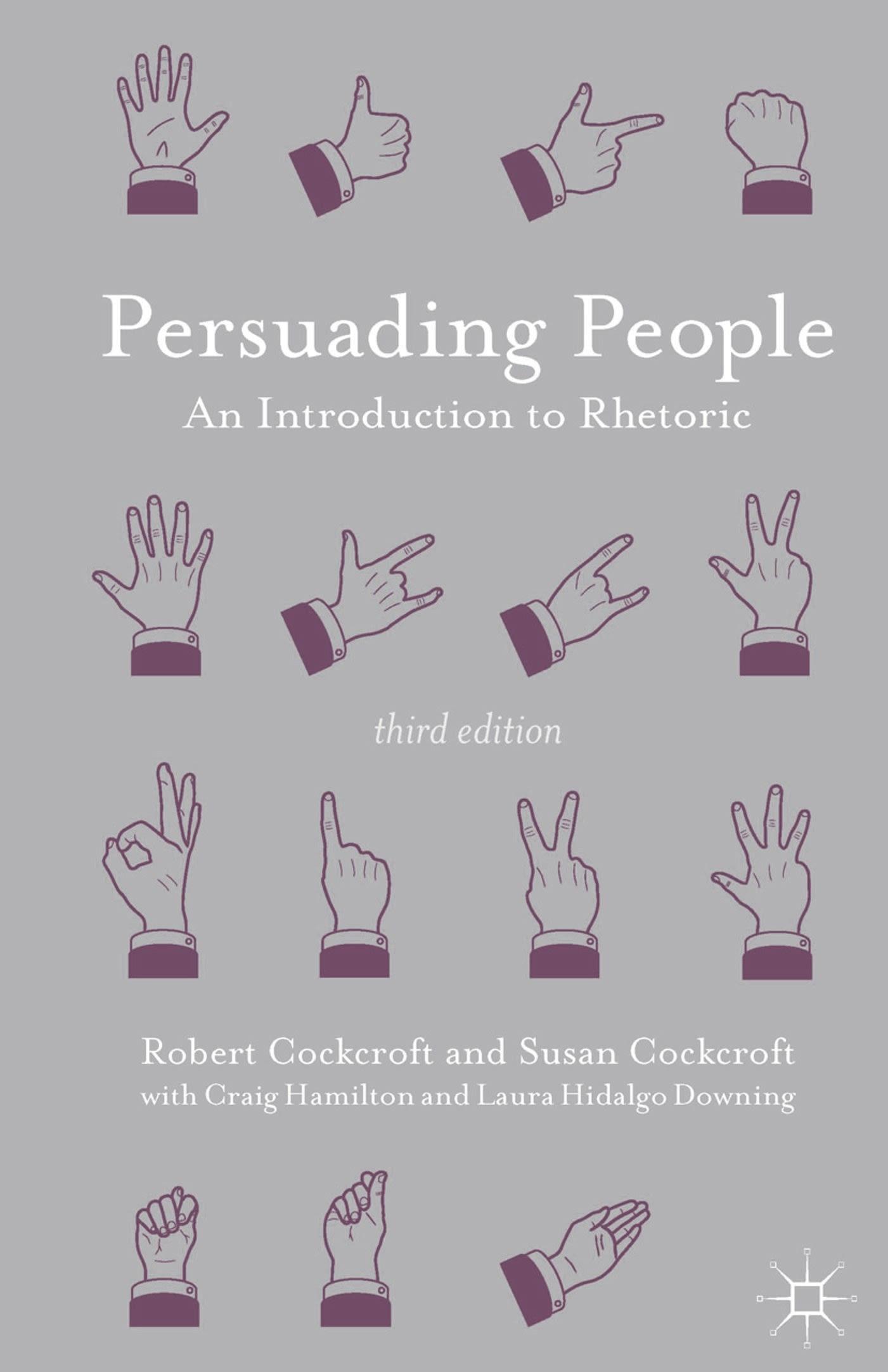 Cover: 9781137003676 | Persuading People | An Introduction to Rhetoric | Cockcroft (u. a.)