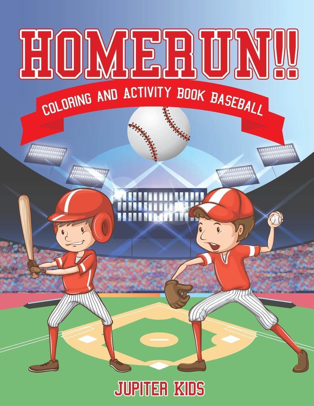 Cover: 9781541934740 | Homerun!! Coloring and Activity Book Baseball | Jupiter Kids | Buch