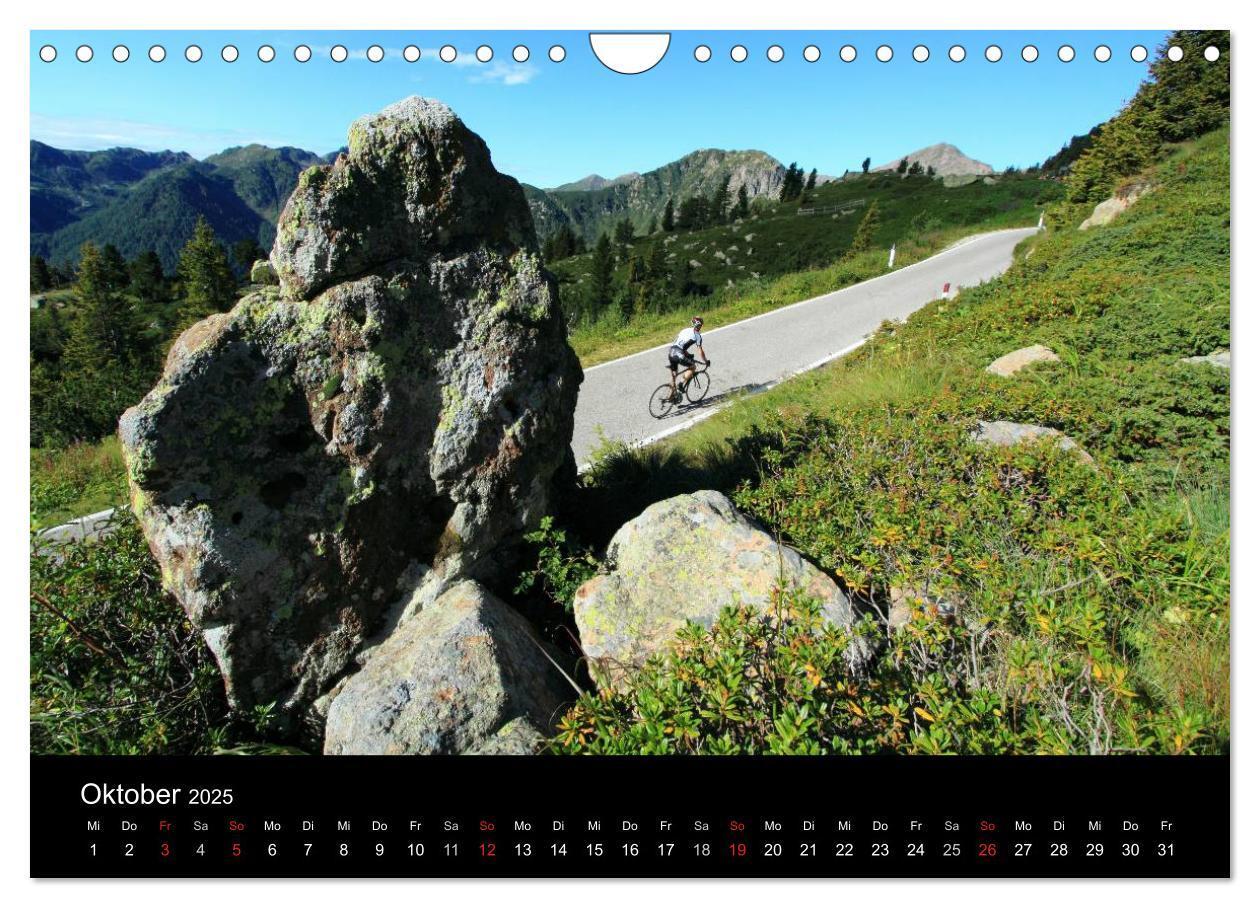 Bild: 9783435625819 | Alpenpässe auf dem Rennrad "Himmlische Serpentinen" (Wandkalender...